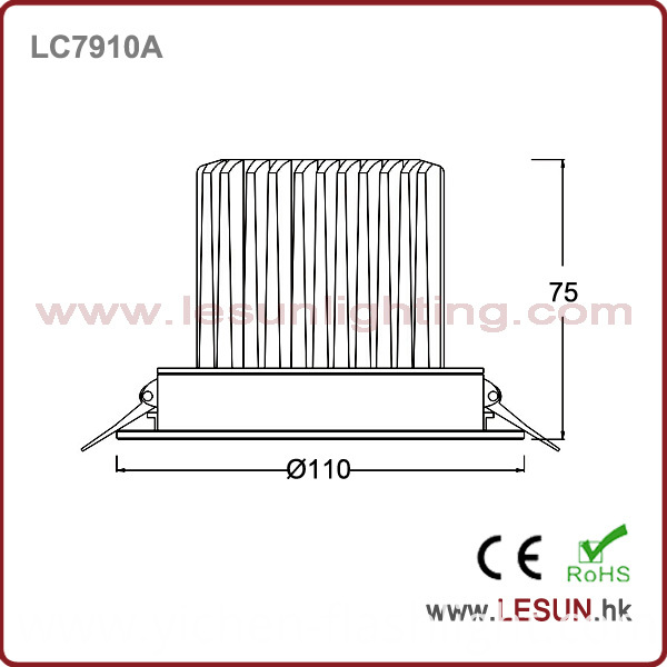 New Product 10W LED Recessed Downlight LC7910A